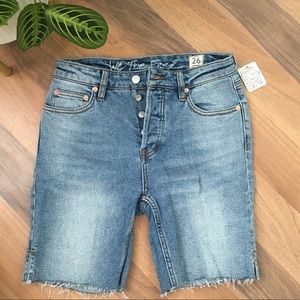 Free People Denim Shorts NWT!